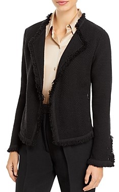 fringe trim jacket