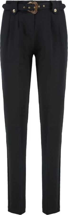 Versace Jeans Couture Belted High Waist Trousers