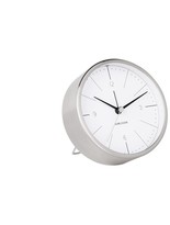 Thumbnail for your product : Karlsson Minimal Metal Alarm Clock - Silver