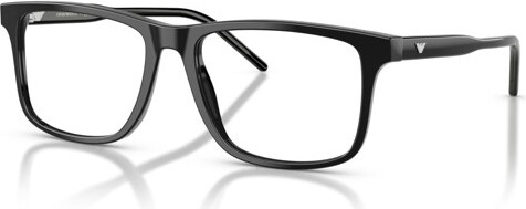 Emporio Armani EmporioArmaniEA325755mmManSquareEyeglasses-prescription-ready