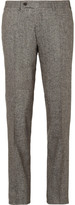 Thumbnail for your product : Canali Grey Tapered Wool-Blend Suit Trousers