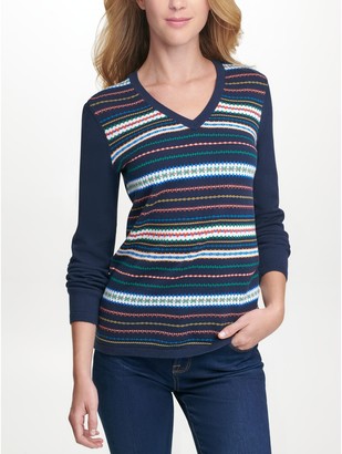 Tommy Hilfiger Essential Stripe Sweater - ShopStyle