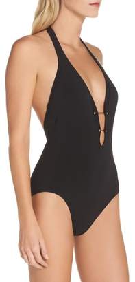 Robin Piccone Luca Halter One-Piece Swimsuit
