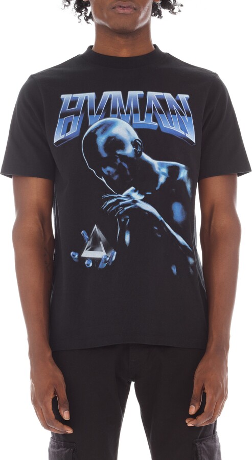 HVMAN Novelty Graphic Print Cotton T-Shirt