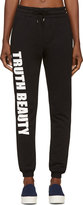 Thumbnail for your product : MSGM Black "Truth Beauty" Lounge Pants