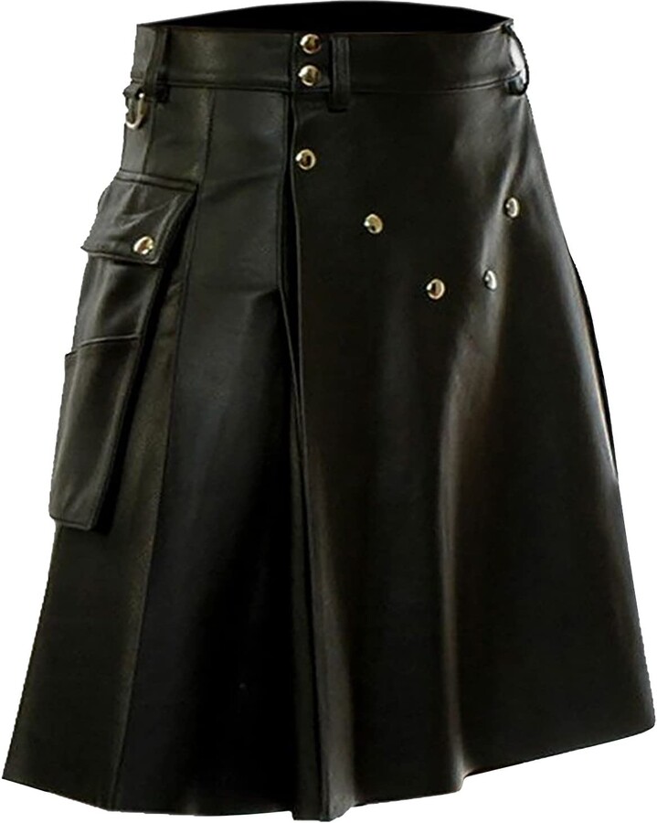 Kilt écossais Pour Hommes, Taille élastique, Avec Doublure En Maille