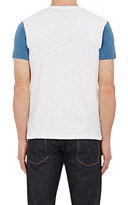 Thumbnail for your product : Barneys New York MEN'S COLORBLOCKED JERSEY T-SHIRT-LIGHT GREY SIZE M