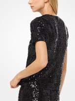 Thumbnail for your product : Michael Kors Sequined Jersey T-Shirt
