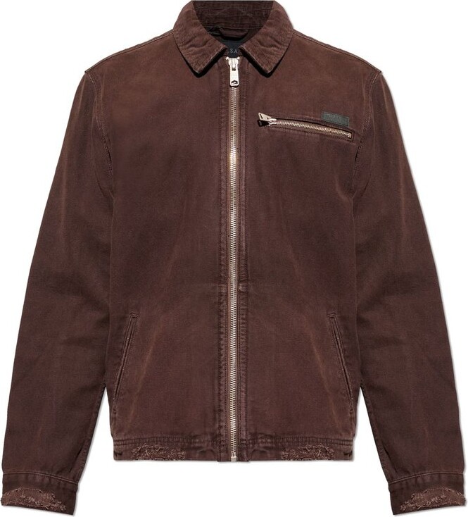 AllSaints Rothwell Zip-Front Jacket
