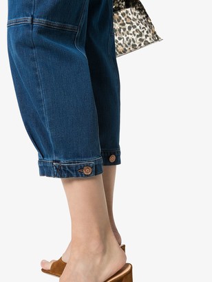 See by Chloe High-Rise Cropped Jeans