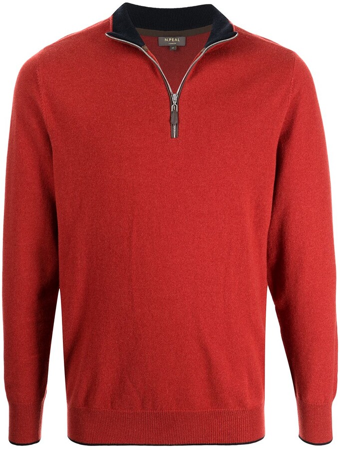Men's Half-zip Cashmere Sweater | Shop the world's largest collection of  fashion | ShopStyle