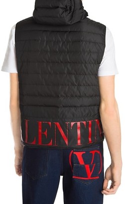 Valentino Logo Puffer Vest