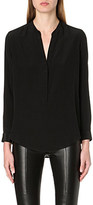 Thumbnail for your product : Sandro Edda long-sleeved woven top