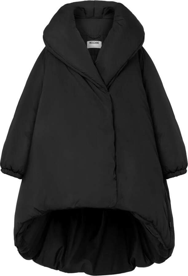 Moschino High-Collar Oversized Coat