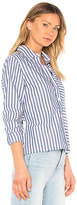 Thumbnail for your product : Current/Elliott The Des Stripe Shirt