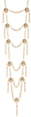 Natasha Accessories Chain Drop Necklace