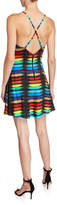 Thumbnail for your product : Alice + Olivia Alves Cross-Back Flare Dress