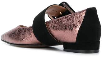 L'Autre Chose buckle ballerina shoes