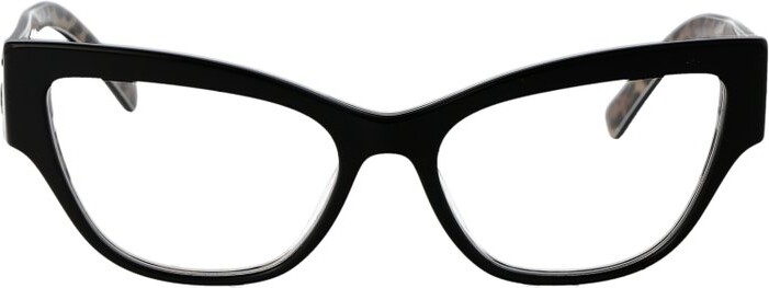 Dolce & Gabbana Eyewear Cat-Eye Frame Glasses