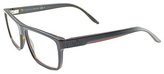 Thumbnail for your product : Gucci GG 1024 I31 Black Red Green Havana Rectangle Eyeglasses