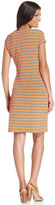 Thumbnail for your product : Jones New York Signature Cap-Sleeve Printed Faux-Wrap Dress