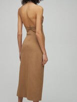 Thumbnail for your product : Giuseppe di Morabito Viscose Blend Jersey Long Dress W/slit