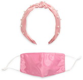 Thumbnail for your product : Capelli New York Kids' Cotton Face Mask & Headband Set