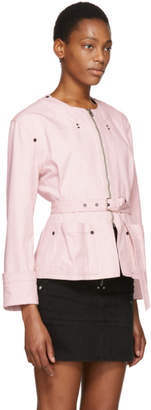 Isabel Marant Pink Nadia Chic Denim Jacket