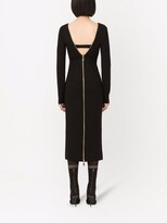 Thumbnail for your product : Dolce & Gabbana Zip-Fastening Midi Dress