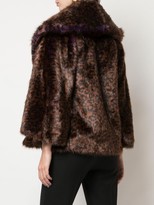 Thumbnail for your product : Natori Textured Furry Jacket