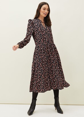 Phase Eight Shay Floral Midi Dress