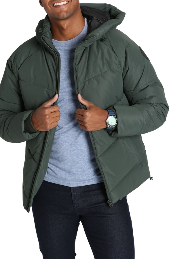 Jachs Quilted Hooded Puffer Jacket