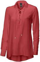 Thumbnail for your product : Heine Lace Up Blouse