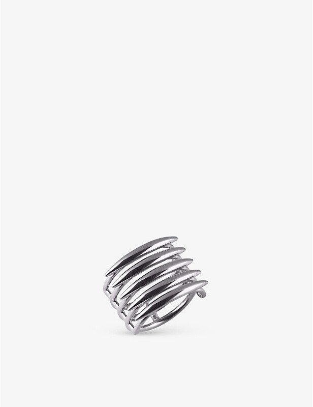 Shaun Leane Womens Quill Sterling Silver Ring M