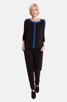 Thumbnail for your product : Olian Colorblock Chiffon Maternity Top
