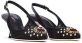 Thumbnail for your product : Dolce & Gabbana Lori Slingback In Black Leather