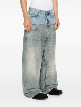 Balenciaga Cut-Up jeans - ShopStyle