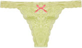 Thumbnail for your product : Wet Seal Dainty Lace Thong