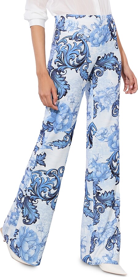Alice + Olivia Alice and Oliva Teeny Printed Bootcut Pants