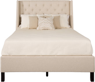 Safavieh Couture High Line Collection Miguel Beige Linen King Bed