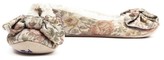 Thumbnail for your product : Ruby and Ed Ruby & Ed - Brocade Bow Ballet Slipper - Gold