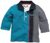 Thumbnail for your product : HUGO BOSS Long Sleeve Vertical Stripe Polo Top