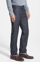 Thumbnail for your product : Raleigh Denim 'Alexander' Straight Leg Selvedge Jeans (Raw Indigo)