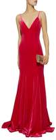 Thumbnail for your product : Jovani Sleeveless Velvet Gown