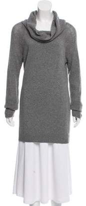 Allude Cashmere Cowl-Neck Sweater