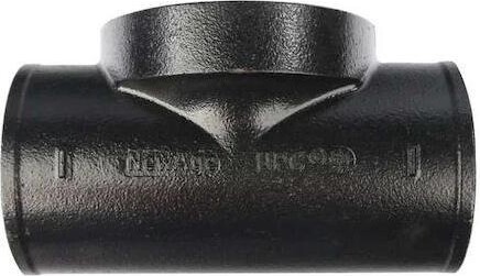 ZORO SELECT 222048 Test Tee Test Tee, 3' Pipe, Female Socket, Cast Iron, 0 psi
