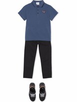 Thumbnail for your product : Burberry Children Embroidered-Motif Polo Shirt