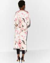 Thumbnail for your product : Express Petite Floral Kimono Sleeve Jacket