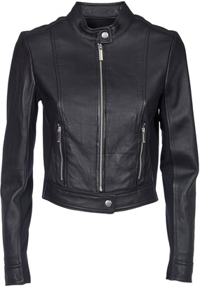 michael kors sale leather jacket