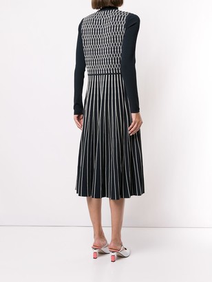 Tory Burch Striped Knit Sweater Dress